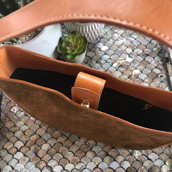 Celine Suede shoulder bag - authentic - Picture 8 of 10